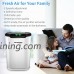 Homeleader 3-In-1 Air Purifier with True HEPA Filter  Effective Removal Dust  Pet Dander  Smoke  Mold Spores and Household Odors  3 Speeds Adjustment  300 sq. ft for Large Room  White - B075466RVM